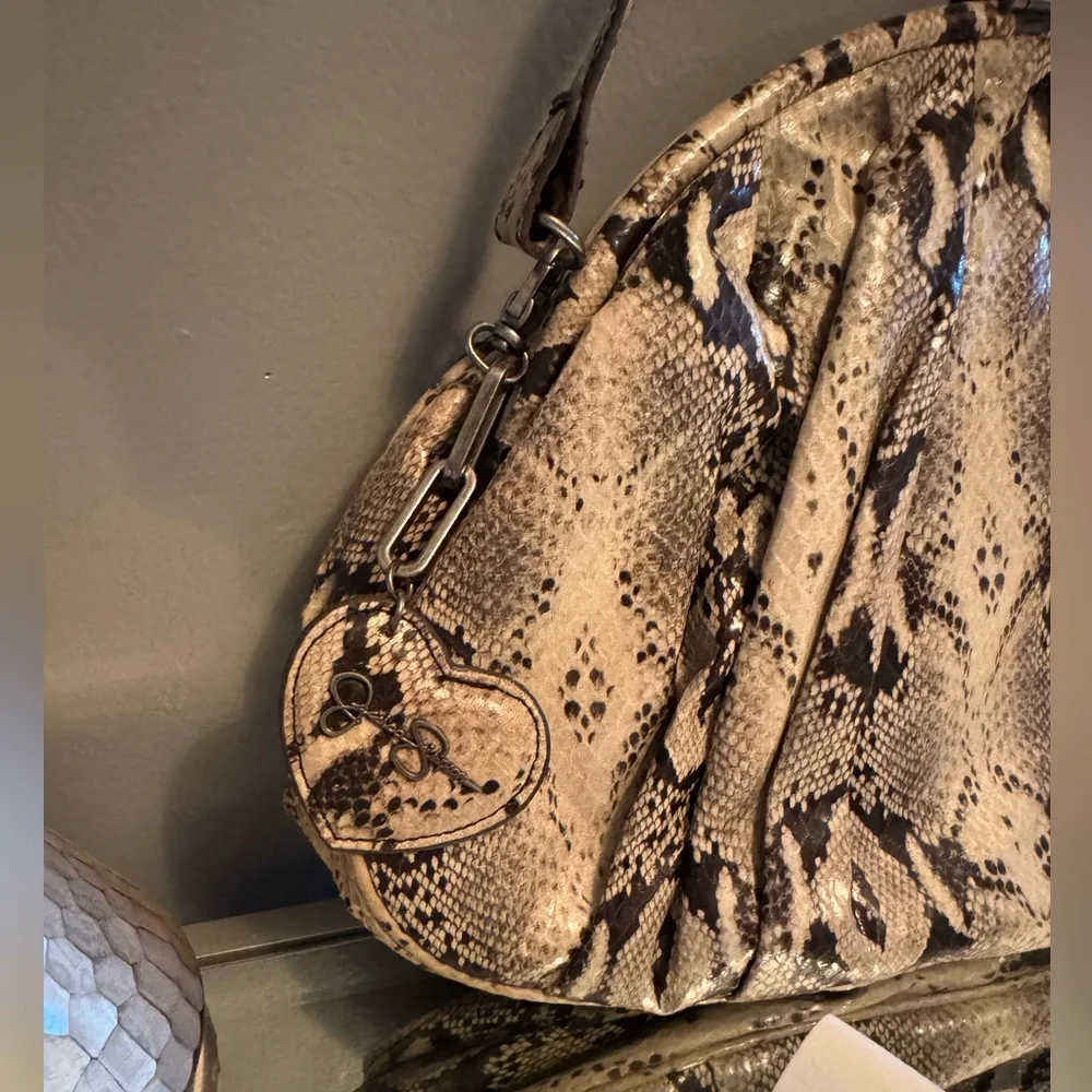 Jessica Simpson Python Embossed Purse - Picture 6 of 11